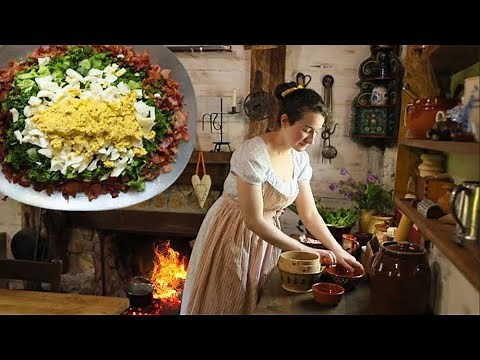 Why Salads in the 1800s Were So Delicious |Real Historic Recipe| 1817