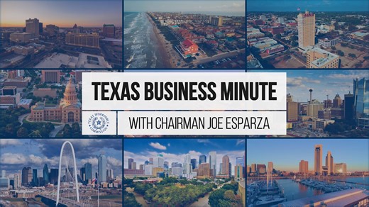 Texas Workforce Commission on Instagram: "💼 ⏱ In this month's #TexasBusinessMinute, #TWC Chairman Joe Esparza joins us from the 28th Annual #TXWorkforceConference in Corpus Christi, highlighting the importance of collaboration and a shared vision for the future of #WorkforceDevelopment in #Texas. Chairman Esparza emphasizes TWC's duty to ensure Texans are trained, supported, and ready to thrive alongside businesses that want to call Texas “home.” #TexasWorkforce #TexasJobs #SkillsDevelopment #E