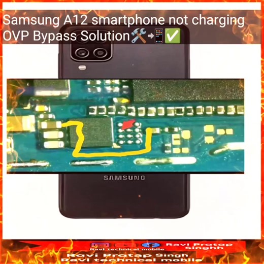 419 reactions · 73 shares | Samsung A12 smartphone not charging OVP Bypass Solution️✅ | Ravi Pratap Singh | Facebook
