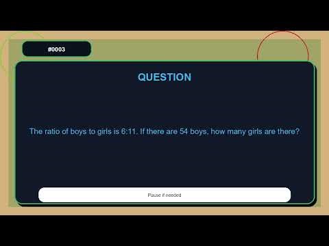 SAT Math Ratios and Proportions Practice Questions #0003 | Exam Prep