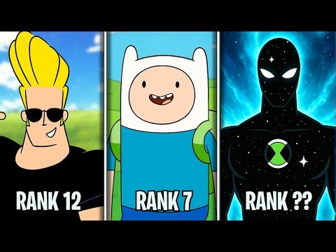 The 25 Strongest Cartoon Characters EVER Ranked (Cartoon Network)