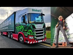 Adventures of Trucker Lina at Stobarts