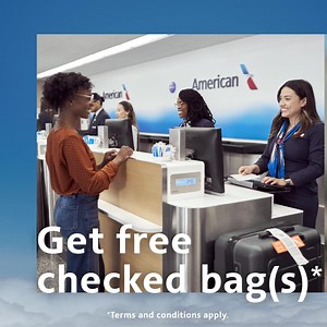 Enjoy free checked bags as an AAdvantage® status member for a more rewarding travel experience. *Terms & conditions apply. | American Airlines