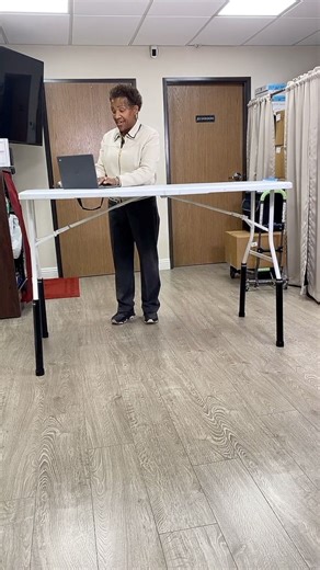 Lift Your Table® & Save Your Back! #nobackpain #standingdesk #HomeOrganization | Lift Your Table folding table risers