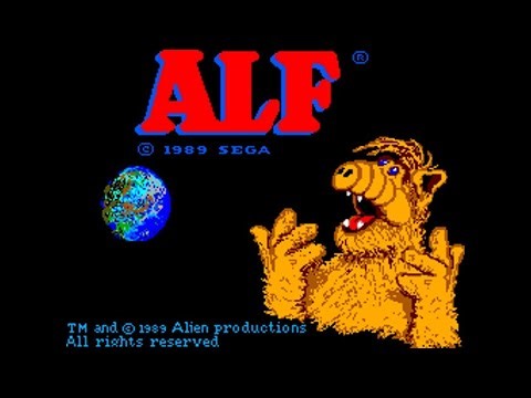 Sega Master System Longplay - ALF (1989) Sega