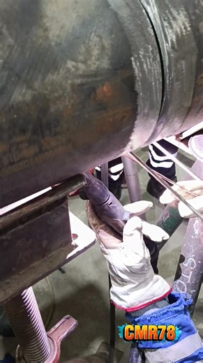 Ongoing fit-up and inspection of 6"X4" inch reducing tee to pipe #fabrication #steel #pipe #christopherrejano #fabricator | Christopher Rejano