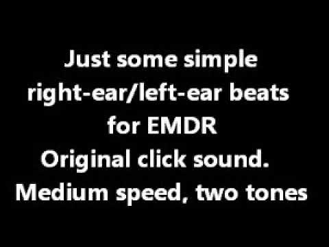 2 hours (120 mins) Clicking Sound for EMDR. Speed: Medium. Tones: 2. Channels: 2 Stereo