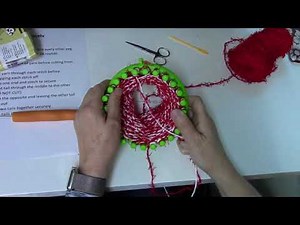 loom knit scrubby 20180411 1131