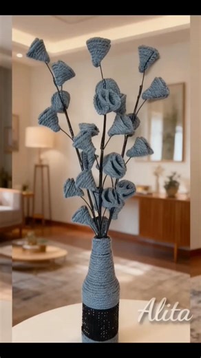 Handmade Macreme Rope Flowers ❤️