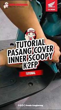Do it yourself at home‼️ Dismantle and reassemble the inner Honda Scoopy K2FP! #hondacengkareng #...