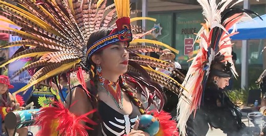 An Aztec dance group in San Diego is keeping ancient traditions alive through powerful performances. Jennifer Franco shares the story of Danza Azteca for Hispanic Heritage Month. | FOX 5 San Diego