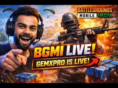 BGMI ERANGLE M HOGA DHUM DHAM |BGMI FULL RUSH GAMEPLAY|BGMI LIVE |GEMXPRO
