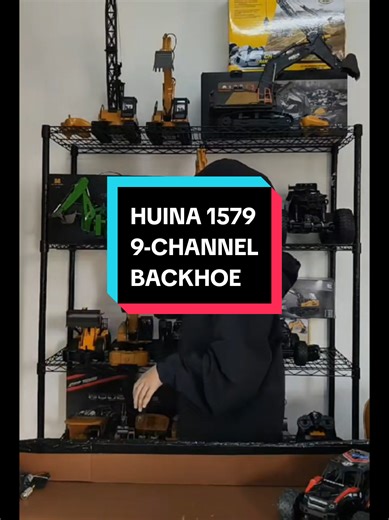 SmartBuy Huina 1579: 9-Channel Excavator RC Review