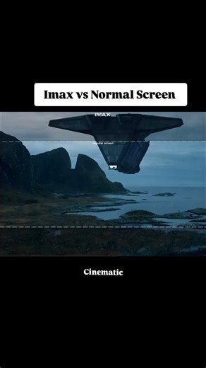 Cinematic Tales | IMAX vs Normal Screen #cinephile #cinematic #movie #hollywood #imax | Instagram