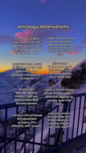 Astrology Placements That Shape Your Personality