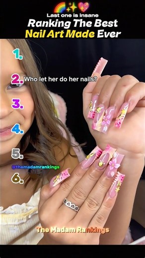 Ranking BEST NAIL ART CREATIONS #usa