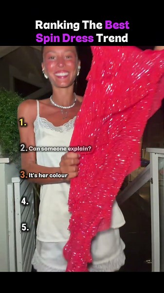Ranking The Best SPIN DRESS REVEALS
