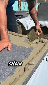 Grafitos lapok szakszerű kenése Mapei Mapetherm ragasztótapasszal! #szakemberajánlja #josephrenovation #mapeikft #MAPEI #hőszigetelés #profimunka Mapei Kft. | Koós József (JosephRenovation)