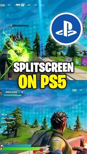 How to Play Fortnite Split Screen on PS5