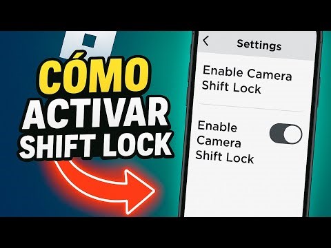 ✅HOW TO ACTIVATE SHIFT LOCK ON ROBLOX CELL PHONE