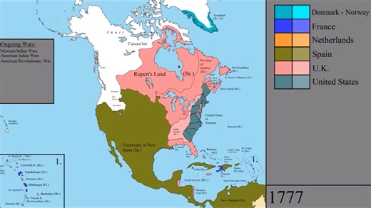121K views · 600 reactions | Map of North American History Every Year 1500 BC to 2000 AD | Brilliant Maps | Facebook