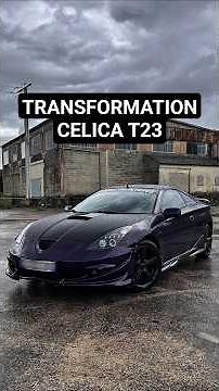 Transformation complète d'une Celica T23 7th 🔥 #celica #toyota #automobile #tuning #jdm #mecanique