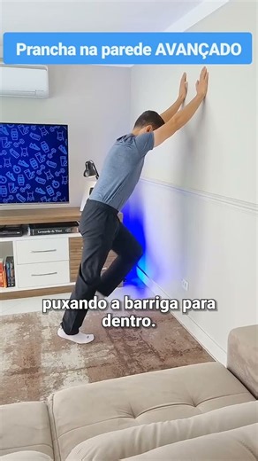 Exercício ABDOMINAL para INICIANTES em casa. Siga-me para mais dicas fáceis 😊