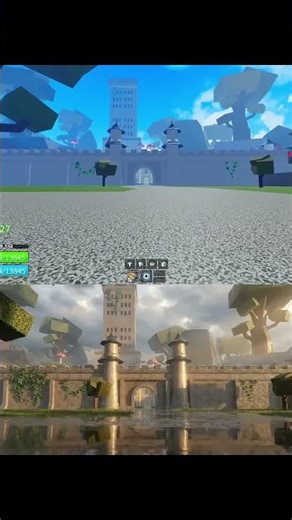 Normal Blox Fruits vs Ultra Realistic