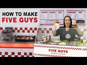 WE OPENED a Five Guys Restaurant 🍔🍟 in our House