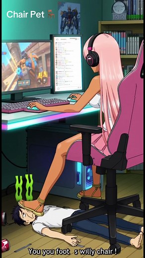 Old Anime Chair Pet Video Compilation