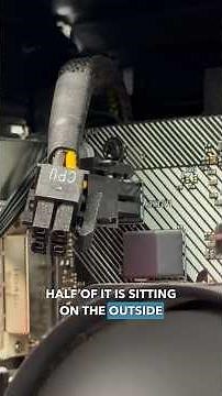 It Still Worked! #tech #techtips #gamingpc #pcbuild #repair #computerrepair #pcrepair #pc