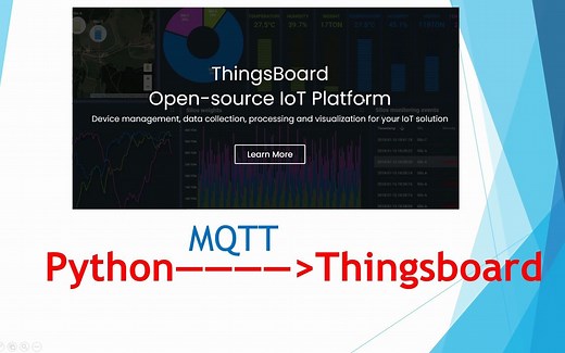 Python通过MQTT上传数据到Thingsboard开源物联网平台