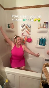 PSA: clean your jet tubs! So glad this chore is over with for the day! YUCK! 🤮🤮 . . . . . .#jettub #clean #cleaning #yuck #sogross #gunk #deepclean #cascade #dishwasherpod #cleaningmethod #cleaninghacks #cleanwithme | Keara Melissa