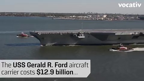 Get a look at the U.S. Navy's brand new $13 billion warship. | Vocativ