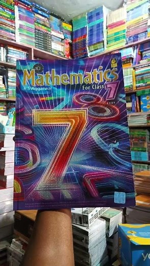 new edition 2026 class 7th R S Agrawal mathematics book