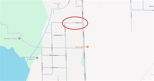 Temporary road closure in Alpena Township to cause delays on Tuesday