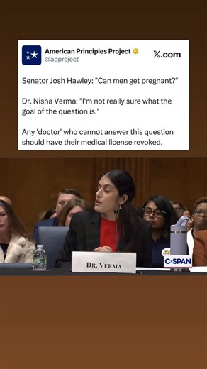 American Principles Project on Instagram: "This is the state of the Left. She needs her doctor’s license revoked immediately."