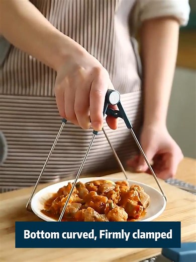 Watch Dish Plate Clip Plate Lifter Steamer Plate Gripper Tongs on Amazon Live