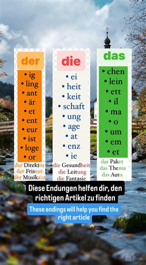 🔥 The German Gender Cheat Code Fluent Speakers Don't Tell You #germangrammar #deutschlernen #shorts