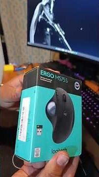 Mause Track Ball - Logitech ERGO M575S. #logitech #trackball #mause