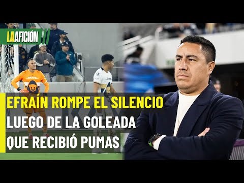 Efraín Juárez admite frustración tras derrota de Pumas ante San Diego