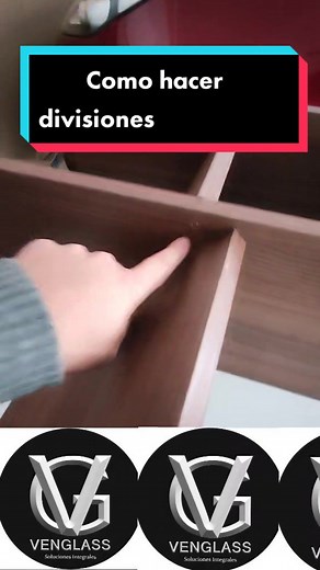 Cómo hacer divisiones en melamina de forma sencilla
