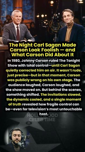The Night Carl Sagan Made Carson Look Foolish — and What Carson Did About It #shorts