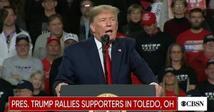 President Trump rallies supporters in Ohio
