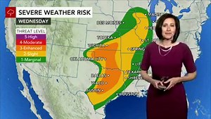 17K views · 176 reactions | AccuWeather estimates that 118 million people are at risk during the next round of severe weather. | AccuWeather | Facebook