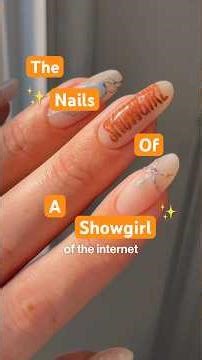 The Nails Of A Showgirl❤️‍🔥#nails #nailart #nailinspo #taylornation #diynails #thelifeofashowgirl