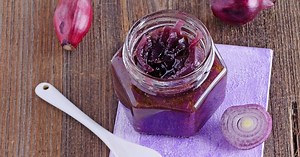 Confiture d'oignons rouges au vinaigre balsamique