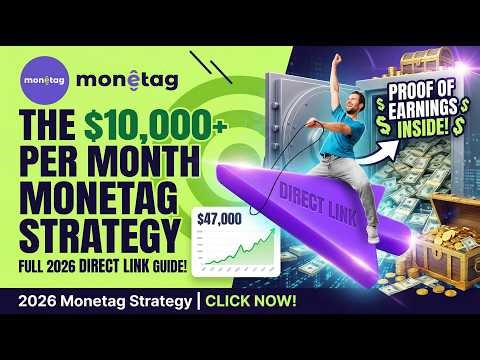 How to Earn Money with Monetag Direct Links (Full Strategy 2026)