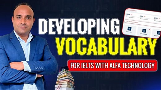 Smart IELTS Vocabulary Learning with Alfa Technology | Alfa Education (PTE | IELTS | LanguageCert)