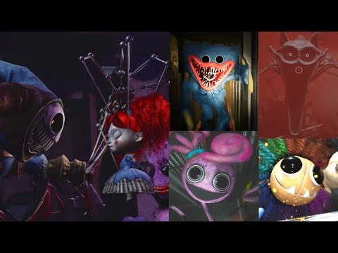 Poppy Playtime Chapter 1 vs Chapter 2 vs Chapter 3 vs Chapter 4 vs Chapter 5: The prototype, Huggy